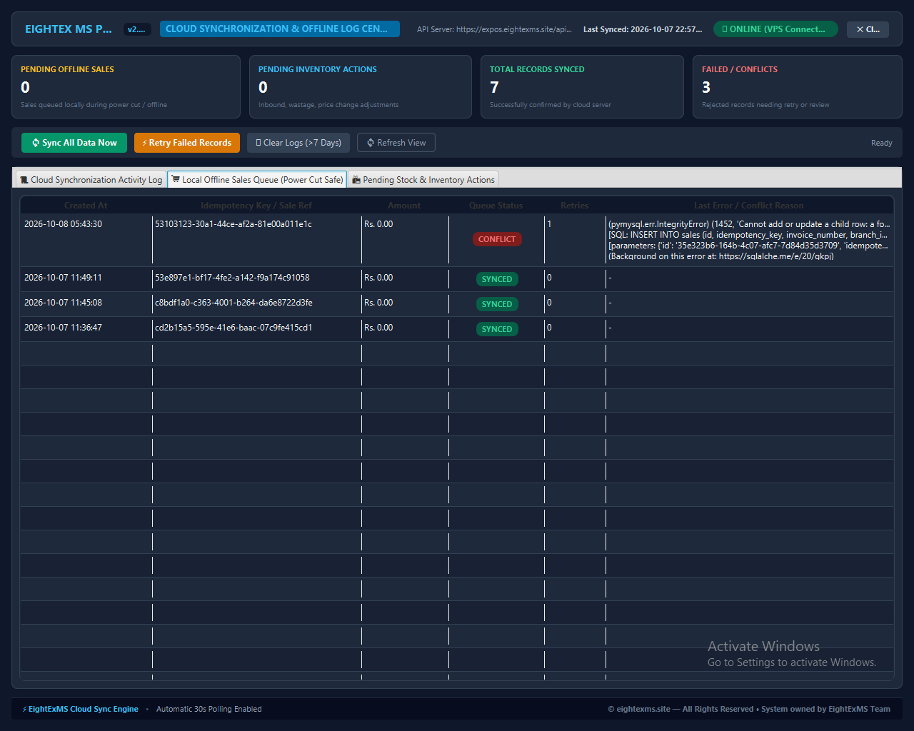 Shift Closing & Cash Drawer Float Reconciliation